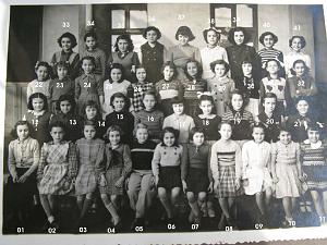 ECOLE LAMORICIERE FILLES 1950 CM1
